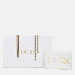 Pre Owned Christian Dior Saddle Wallet On Chain Bag