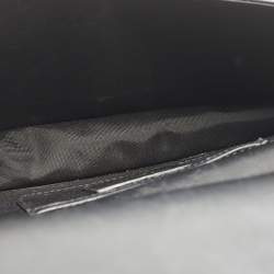 Pre Owned Dior Black Cannage Leather Lady Dior Chain Clutch