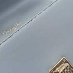 Pre Owned Dior Blue Small Calfskin Diorama Flap