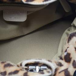 Pre Owned Dior Beige Leather Le Trente Shoulder Bag