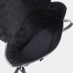 Pre Owned Dior Camp Black Leather Shoulder Bag