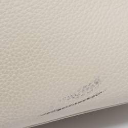 Pre Owned Dior Beige Leather Large Diorissimo Shopper Tote