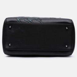 Pre Owned Dior Black Medium Calfskin Paradise Lady Dior