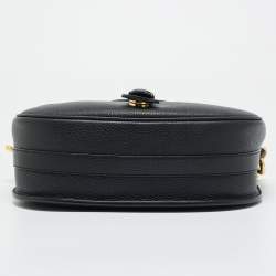 Pre Owned Dior Black Leather Large Bobby Shoulder Bag