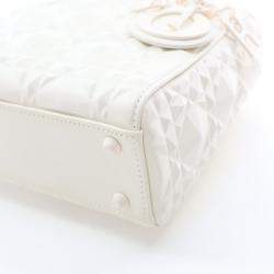 Pre Owned Dior Mini Calfskin Ultramatte Lady Dior
