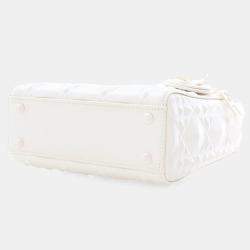 Pre Owned Dior Mini Calfskin Ultramatte Lady Dior