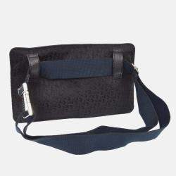 Pre Owned Christian Dior Street Chic Black Trotter Bum Bag