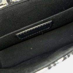مملوكة مسبقًا Dior Black Canvas and Leather Oblique 30 Montaigne Box Bag
