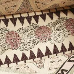 Pre Owned Dior Multicolor Geometric Embroidered Canvas Medium Book Tote 