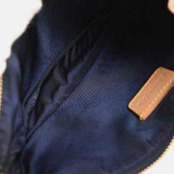 Pre Owned Christian Dior Navy Denim Saddle Handbag