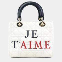 Pre Owned حقيبة كريستيان ديور ليدي أمور متعددة الألوان جلد خروف