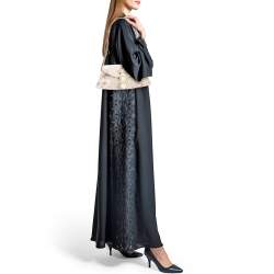 Pre Owned Dior Pink/White Cherry Blossom Print Fabric Shoulder Bag