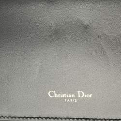 Pre Owned Dior Black Leather CD Signature Clutch