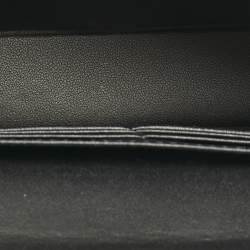 Pre Owned Dior Black Leather CD Signature Clutch