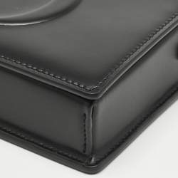 Pre Owned Dior Black Leather CD Signature Clutch