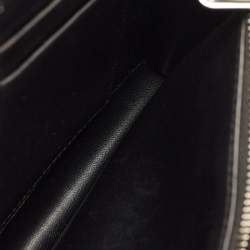 Pre Owned Dior Black Cannage Leather Diorama Wallet on Chain