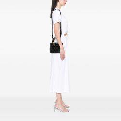 Pre Owned Dior Black Small Crinkled Patent Cannage My ABCDior Lady Dior