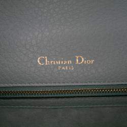 Pre Owned Dior Grey Small Grained Calfskin Diorama Flap