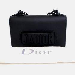 Pre Owned Dior Mini Calfskin J'adior Chain Flap Bag