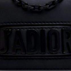 Pre Owned Dior Mini Calfskin J'adior Chain Flap Bag