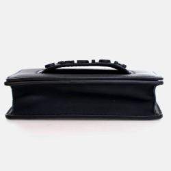 Pre Owned Dior Mini Calfskin J'adior Chain Flap Bag