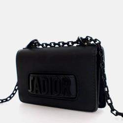 Pre Owned Dior Mini Calfskin J'adior Chain Flap Bag