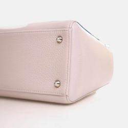 Pre Owned Dior Medium Deerskin Floral Lady Dior