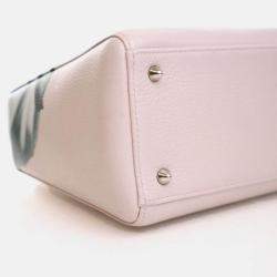 Pre Owned Dior Medium Deerskin Floral Lady Dior