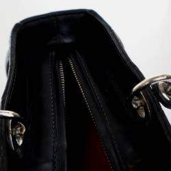 Pre Owned Dior Vintage Large Black Lambskin Lady Dior