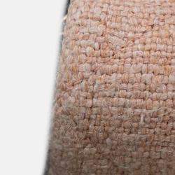 Pre Owned Dior Pink Small Tweed Macrocannage Caro Bag