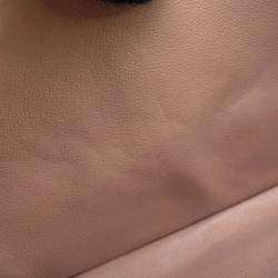 Pre Owned Dior Pink Small Tweed Macrocannage Caro Bag