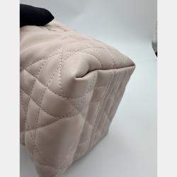 Pre Owned Dior Small Toujours Vertical pink Leather Bag