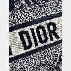 Pre Owned Dior Embroidered Medium Book Tote Bag