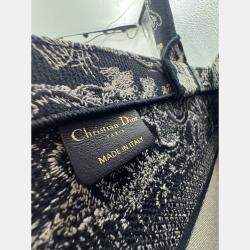 Pre Owned Dior Embroidered Medium Book Tote Bag