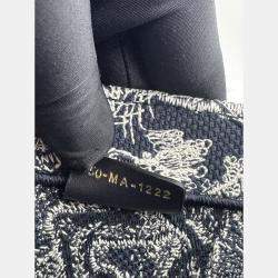 Pre Owned Dior Embroidered Medium Book Tote Bag