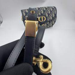 Pre Owned Dior Oblique Bobby Oblique Small Canvas  Shoulder Bag 