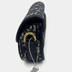 Pre Owned Dior Oblique Bobby Oblique Small Canvas  Shoulder Bag 