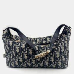 Pre Owned Dior small dior traval nomad pouch oblique bag