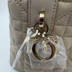 Pre Owned Dior Cannage Leather Dior Toujours Tote