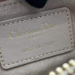 Pre Owned Dior Cannage Leather Dior Toujours Tote