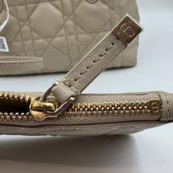 Pre Owned Dior Cannage Leather Dior Toujours Tote