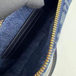 Pre Owned DIOR CALLISTO CD OBLIQUE BLUE DENIM bag