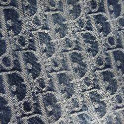 Pre Owned DIOR CALLISTO CD OBLIQUE BLUE DENIM bag