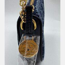 Pre Owned DIOR CALLISTO CD OBLIQUE BLUE DENIM bag