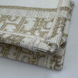 Pre Owned DIOR white/gold Oblique Book Tote