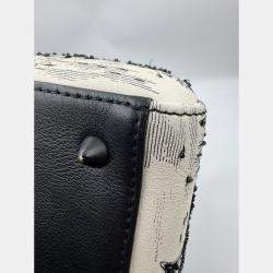 Pre Owned حقيبة ديور ليدي ديور سوداء محدودة بإضافات خرز