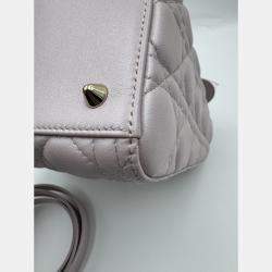 Pre Owned DIOR LADY DIOR pink medium
