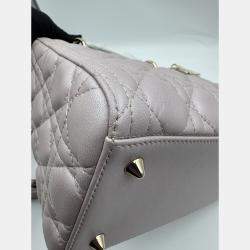 Pre Owned DIOR LADY DIOR pink medium