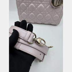Pre Owned DIOR LADY DIOR pink medium