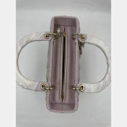 Pre Owned DIOR LADY DIOR pink medium